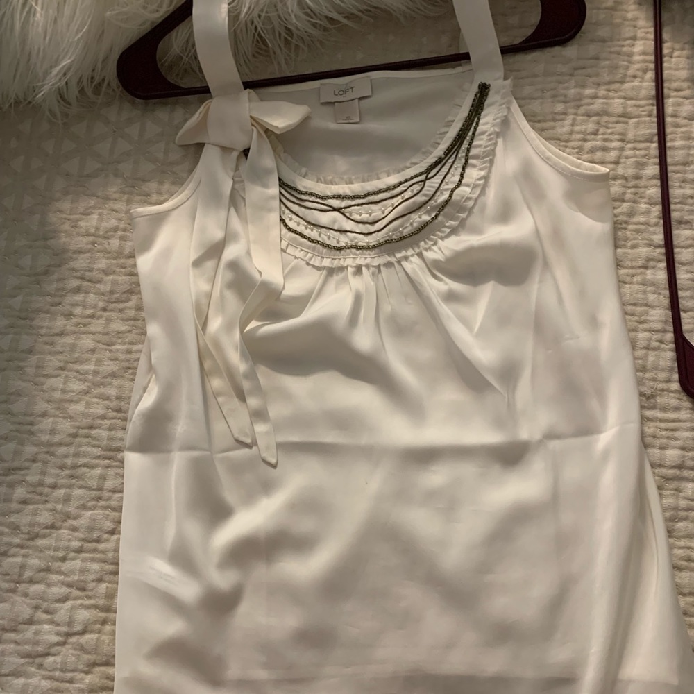 Perfect condition Loft holiday blouse top.